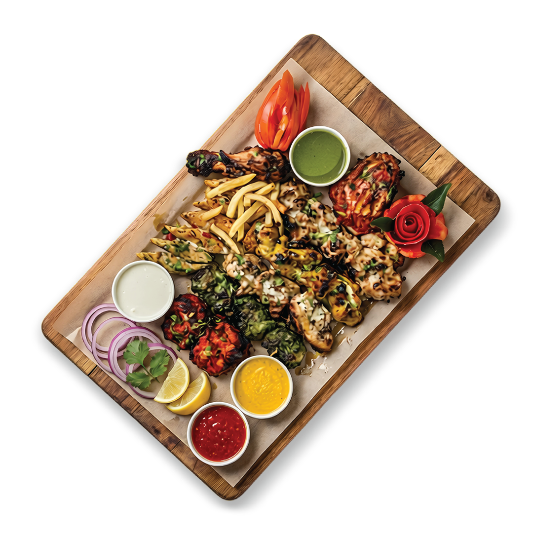 Chicken Tikka Platter